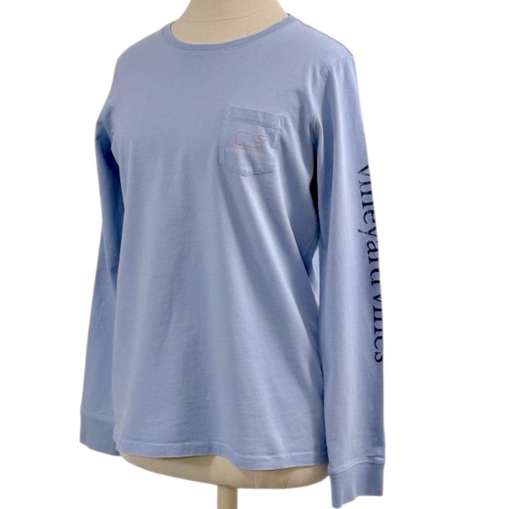 Vineyard Vines | Light Blue Long Sleeve Tee